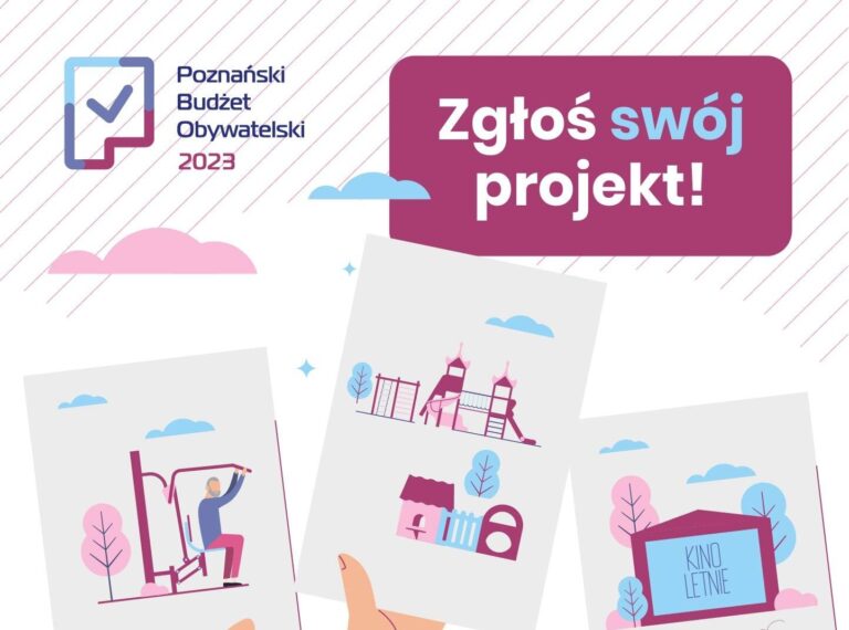 Poznański Budżet Obywatelski 2023: składanie projektów