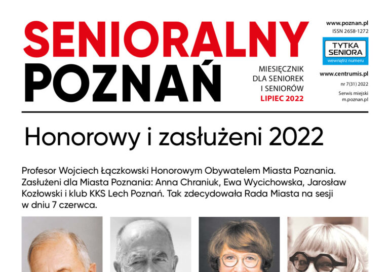 Ukazał się lipcowy Senioralny Poznań, a w nim tradycyjnie Tytka Seniora!