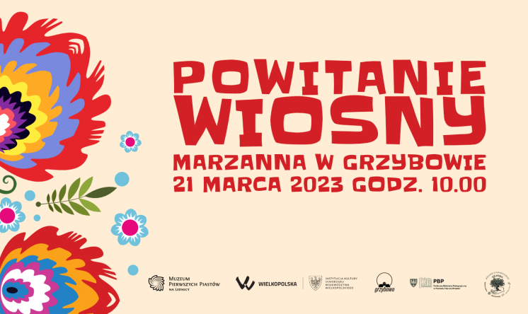 Palenie marzanny na powitanie wiosny w Grzybowie i Dziekanowicach