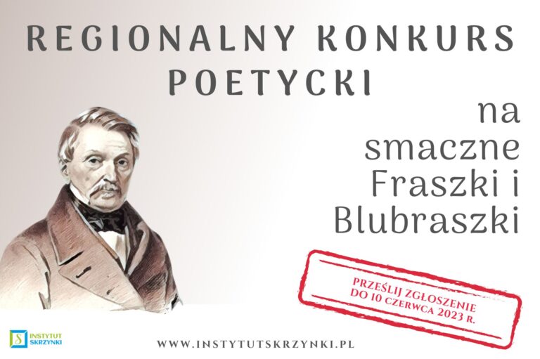 Konkurs poetycki „Smaczne Fraszki i Blubraszki”