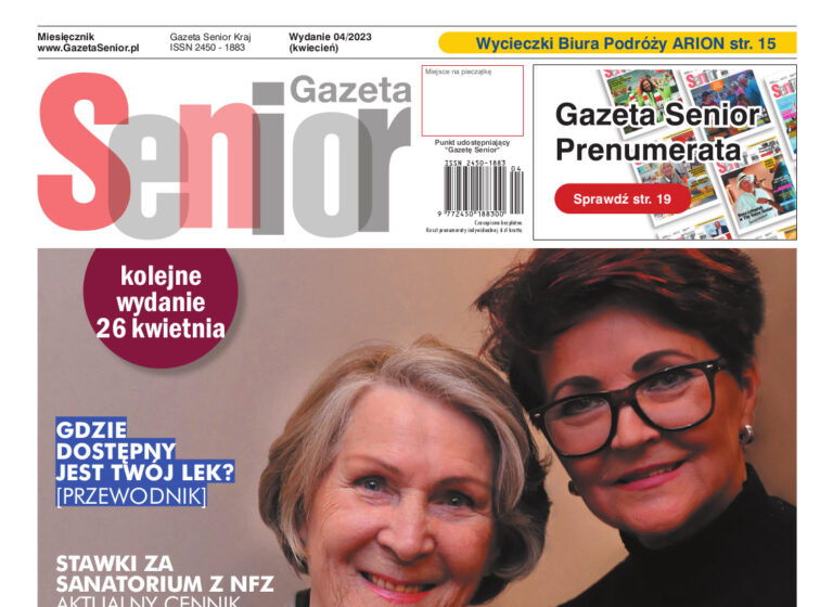Kwietniowa Gazeta Senior jest już dostępna!