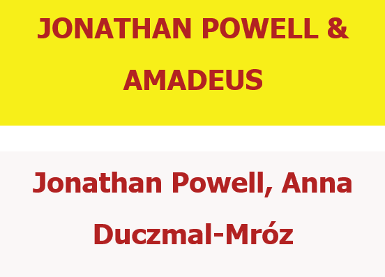Amadeus i Jonathan Powell