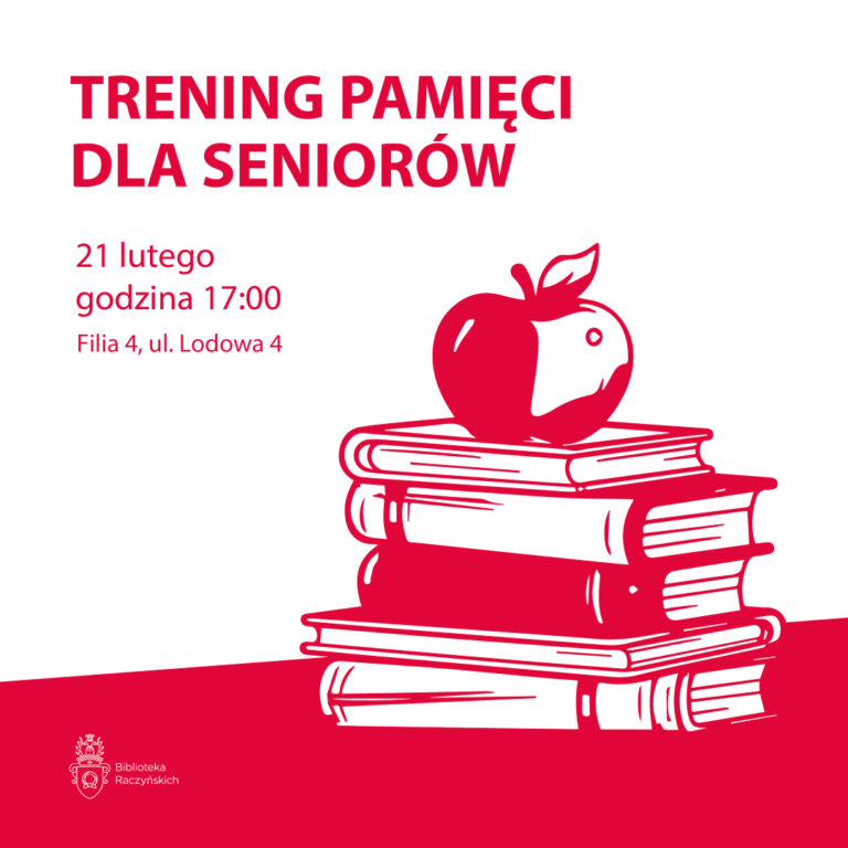 „Czwórka dla seniora”: zajęcia w Bibliotece Raczyńskich